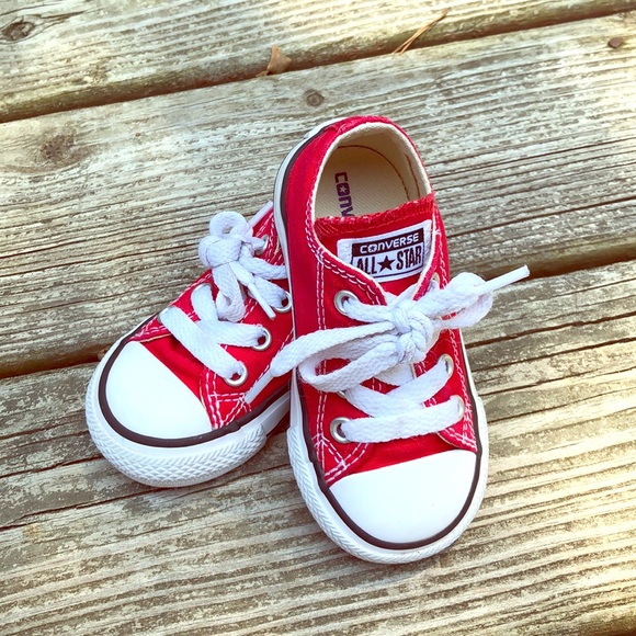 red converse toddler size 5